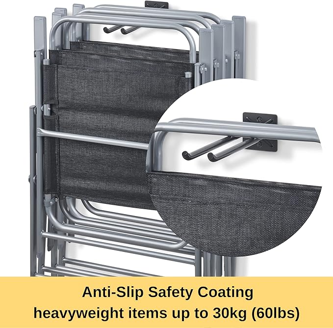 Ladder Hangers for Garage Wall