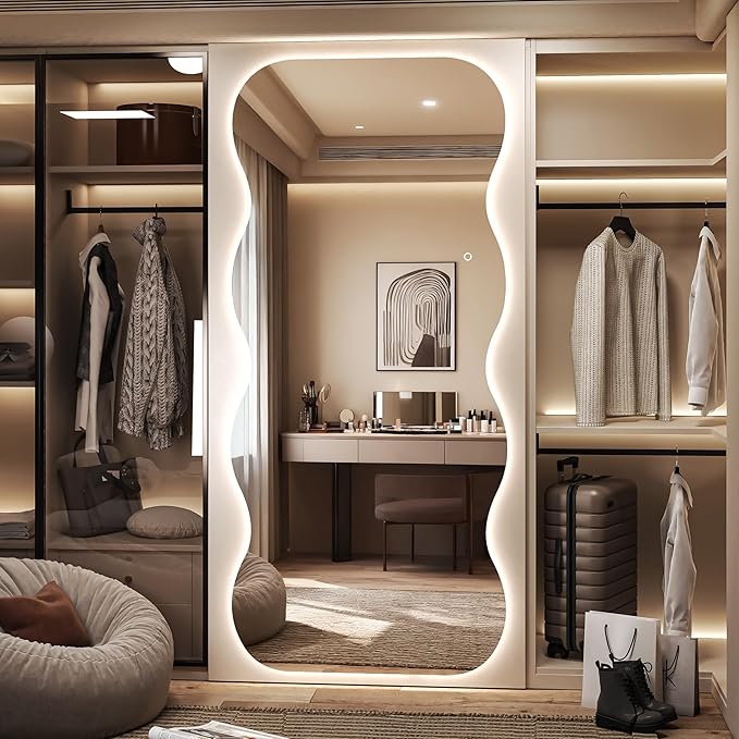 Hasipu Wavy Full Length Mirror