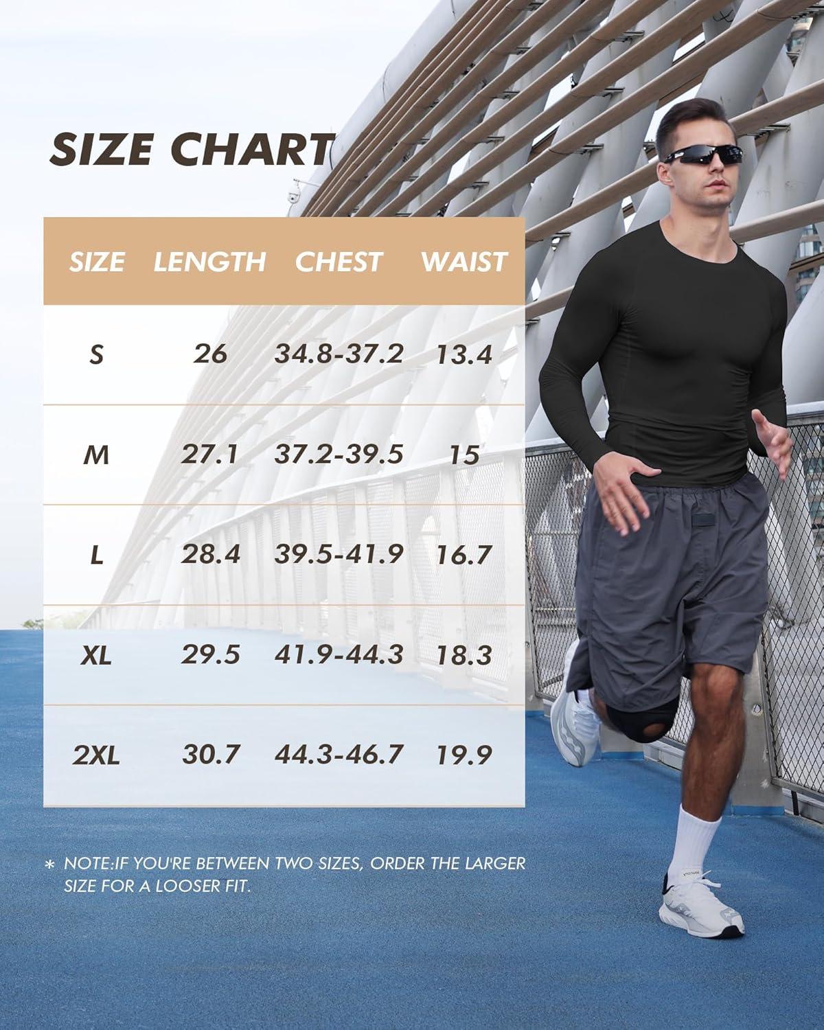 Skiennix Long Sleeve Compression Shirts for Men - Black Quick-Dry Base Layer for Gym & Running | 5 Pack