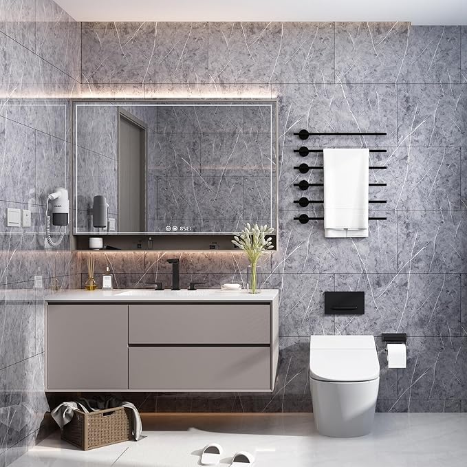 Haimin Wall Panels Peel and Stick 10 Pieces 23.6x11.8in Lightweight Backsplash