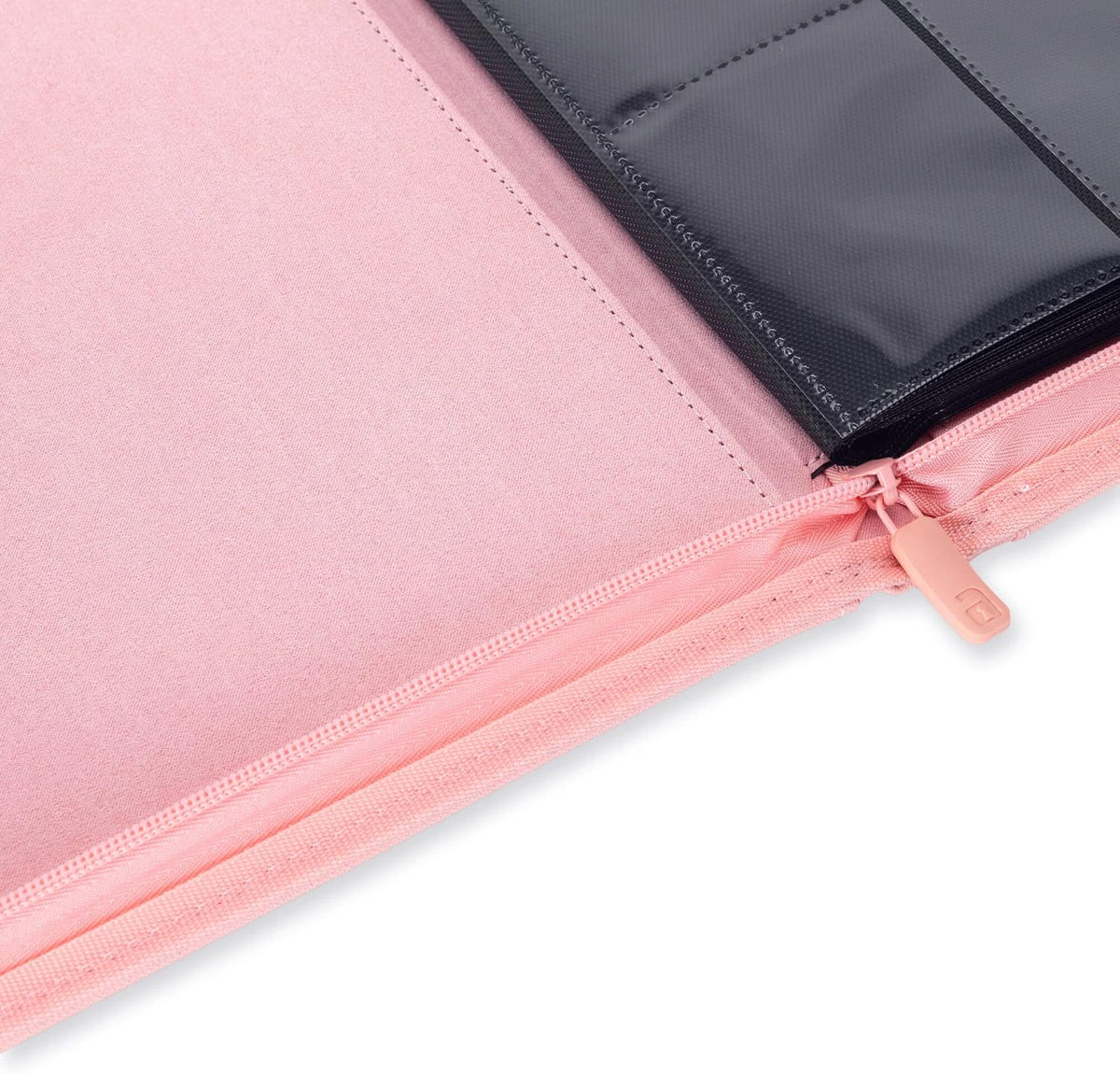 Vault X 9 Pocket Trading Card Zip Binder - Premium Exo-Tec Material, Holds 360 Cards, Pink