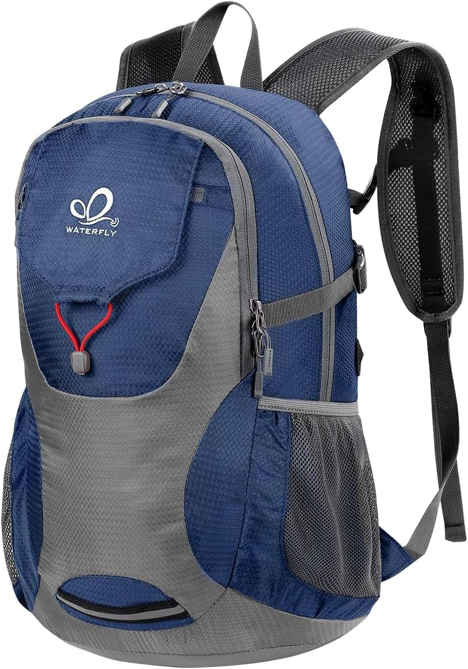WATERFLY Lightweight 30L Packable Hiking Backpack - Ultralight Travel Daypack for Men & Women