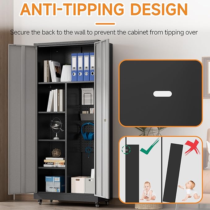 Metal Garage Storage Cabinet
