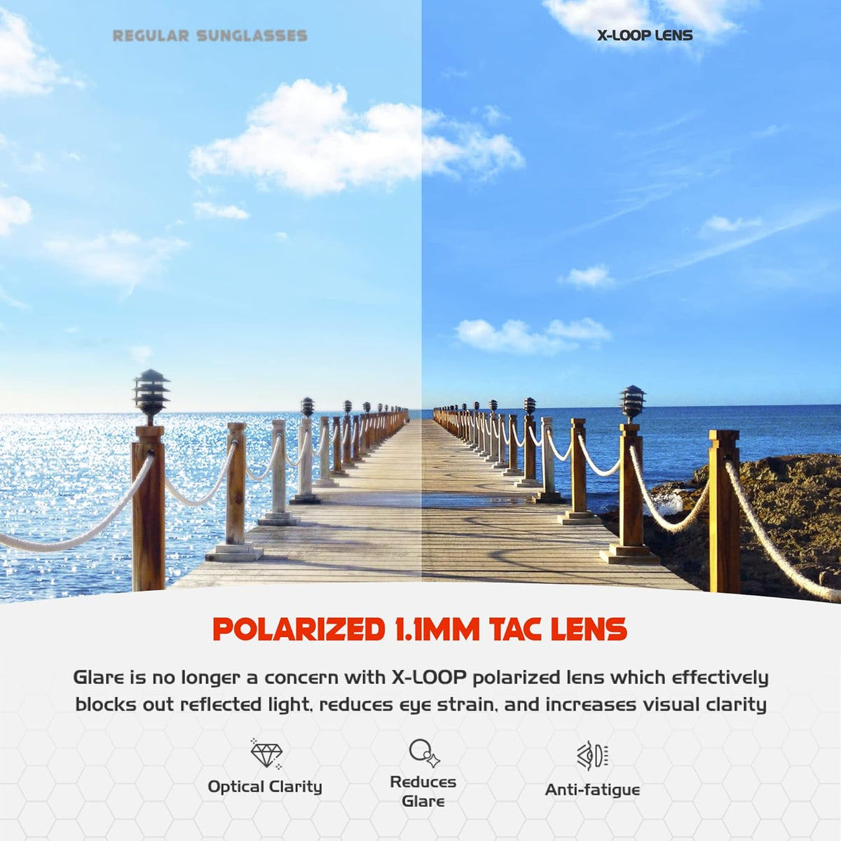 Polarized Sports Sunglasses for Men - UV400 Protection for Baseball, Running, Cycling & Golf