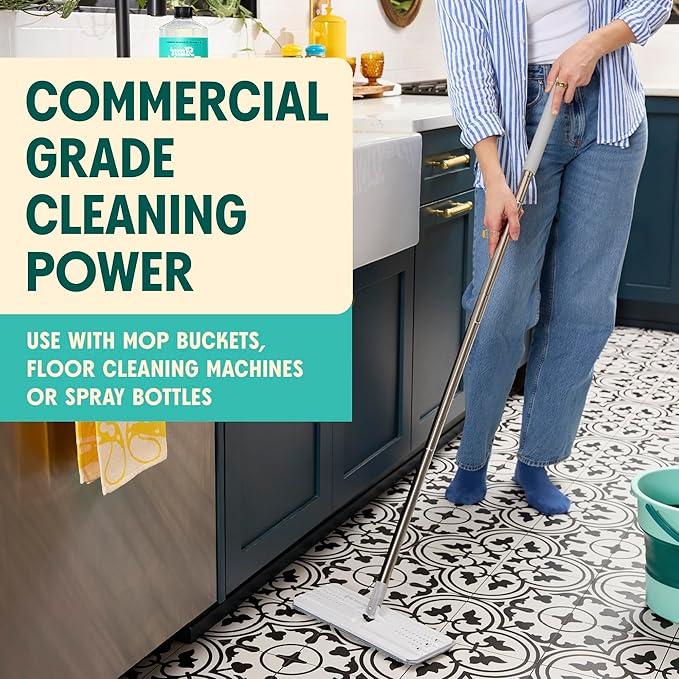 Aunt Fannie's Ultra Concentrated Floor Cleaner Vinegar Wash, Multi-Surface Solution For Mopping, Makes 16 Gallons, Bright Lemon Scent, 32 oz. (Pack of 3)