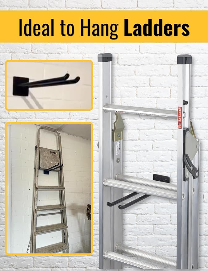 Ladder Hangers for Garage Wall