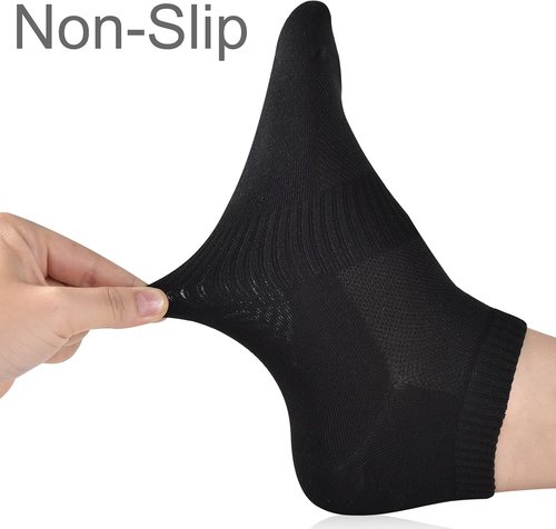 Cozi Foot Ankle Socks - Soft Low Cut Athletic Socks for Women | 5/10 Pairs Available