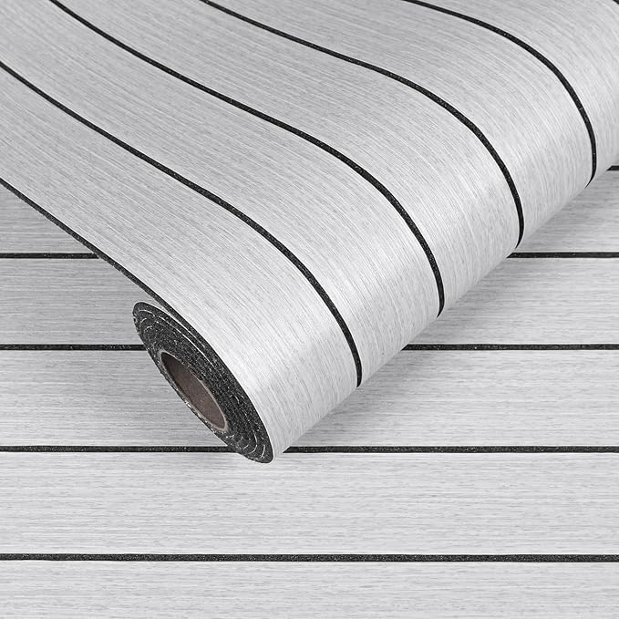 VEELIKE Light Grey Wood Slat Wall Panel Peel and Stick Wood Wall Panels