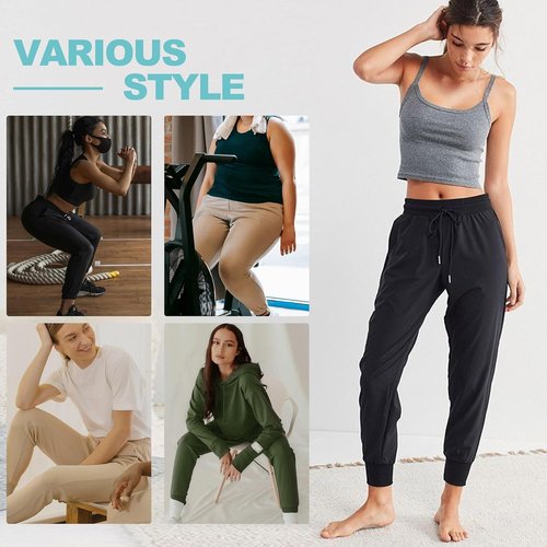 Campsnail Joggers for Women - Relaxed-Fit Sweatpants with Pockets for Yoga & Running