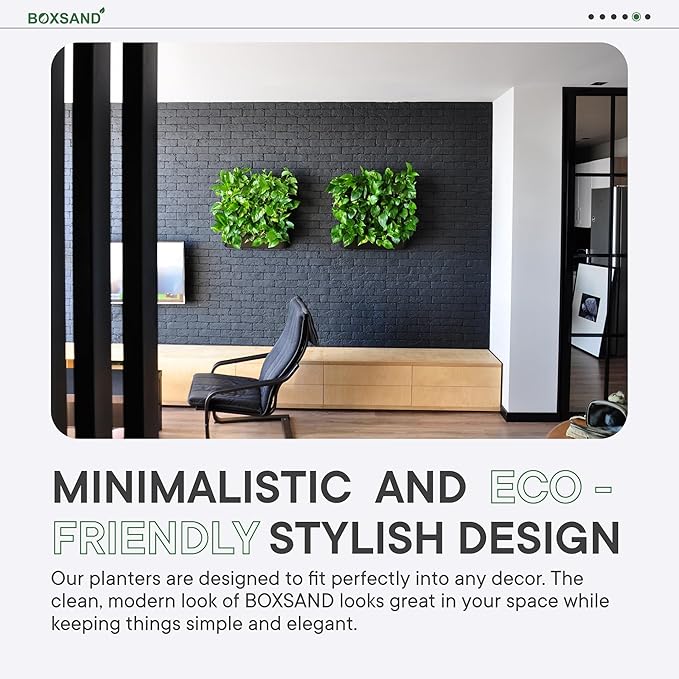 BOXSAND-12 Vertical Wall Planter