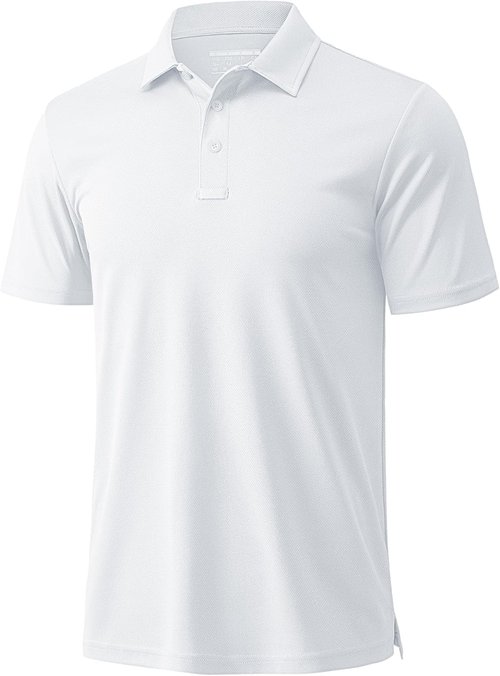 MAGCOMSEN Men's Golf Polo Shirts - Quick Dry, Moisture-Wicking Athletic Performance | Short Sleeve
