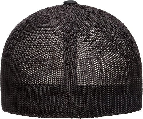Flexfit 6511 Fitted Trucker Cap - Mid-Profile Design with Stretchable Mesh Panels | Bulk Pack Option Available