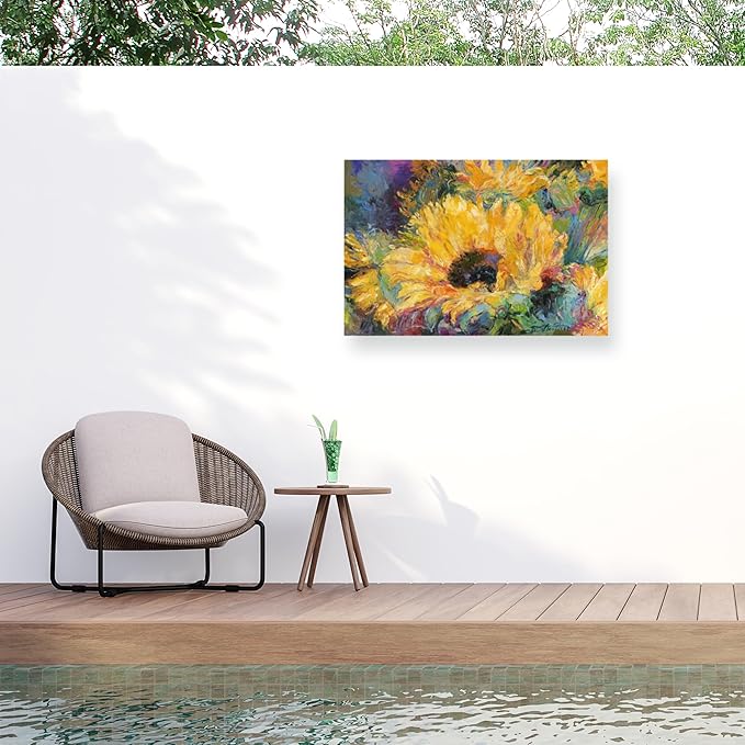 Trademark Fine Art Outdoor Canvas Art - Richard Wallich ' Canvas Art' Wall Art for Outdoor Spaces, Patios, or Gardens