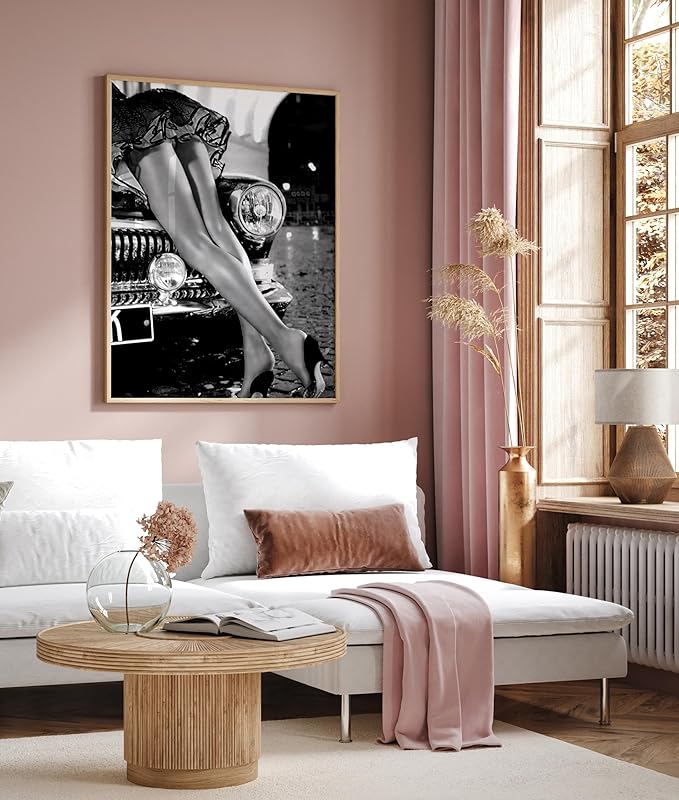 Poster Master Sexy Legs on Classic Car Poster
