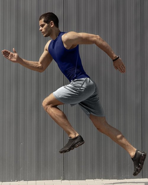 NY Threads Men's Athletic Shorts - Quick Dry Lightweight Workout Shorts with Pockets | Loose-Fit Design