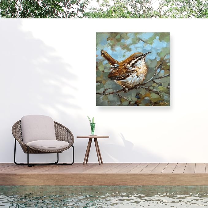 Outdoor Canvas Art - Andrea Lavery 'Looking for Signs' Wall Art for Outdoor Spaces, Patios, or Gardens by Trademark Fine Art