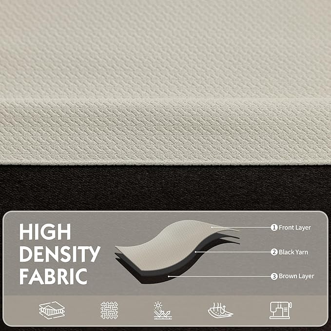 FMFUNCTEX 100% Beige Blackout Curtains