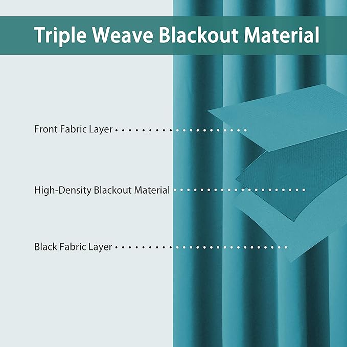 BONZER Extra Wide Room Divider Curtain Total Privacy Wall Noise Reducing