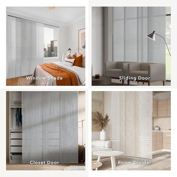 GoDear Design Adjustable Panel Track Blinds