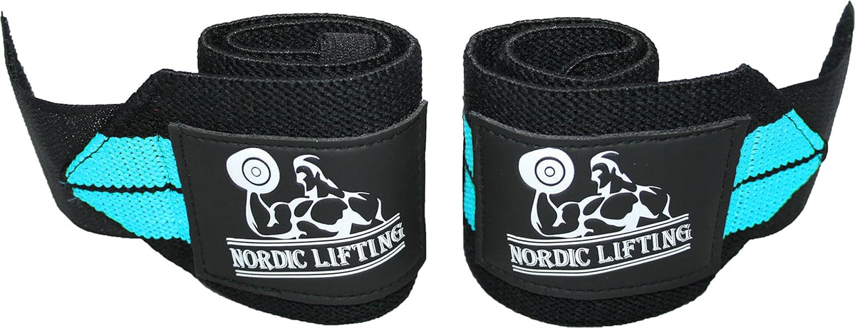 Wrist Wraps for Weightlifting & Powerlifting - Durable Support Straps with Thumb Loop (1 Pair) - Essential Gym Gear for Men & Women