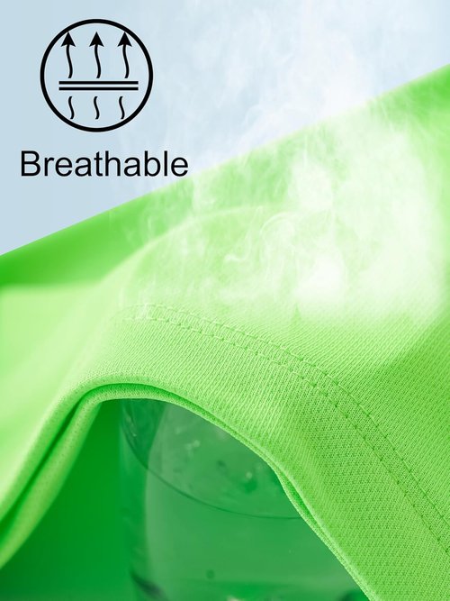 Nutria Men's Dry Fit Workout Shirts - 3 Pack Short Sleeve Athletic Tees | Moisture-Wicking & Breathable
