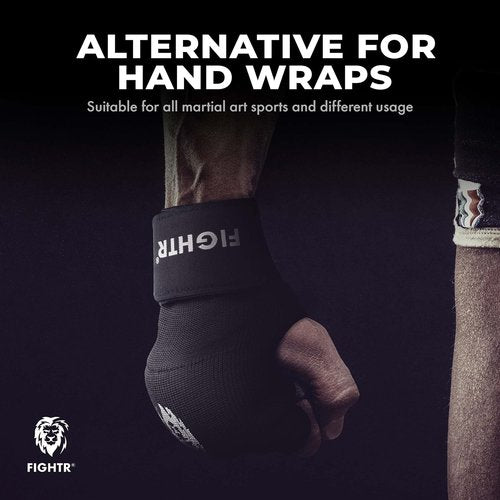 FIGHTR® Gel Inner Gloves - Enhanced Stability & Quick Wrapping | Boxing, MMA, Muay Thai | Long Wrist Wraps