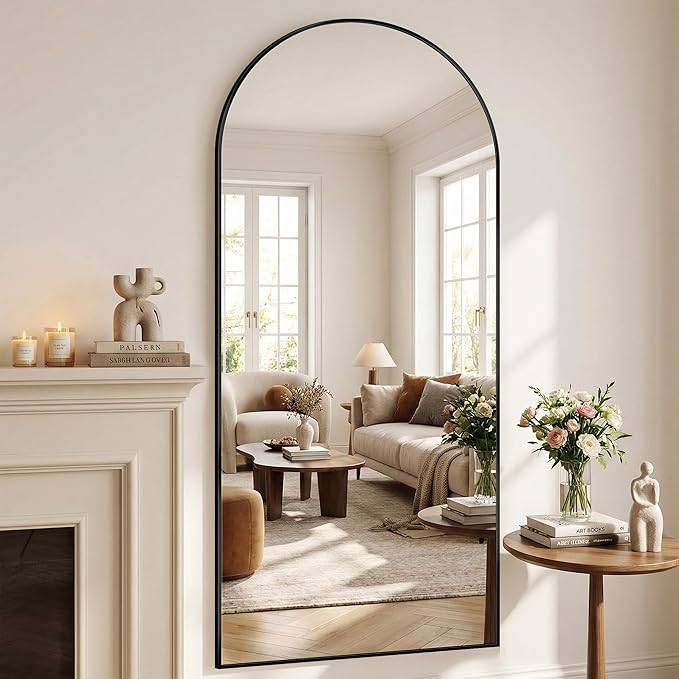 Suidia 76"x34" Arched Full Length Mirror