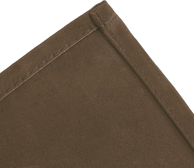 LEMOMO Blackout Curtains 66 x 95 inch/Brown Curtains Set of 2 Panels/Thermal