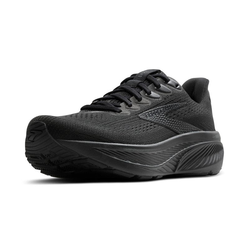Brooks Women’s Ghost 17 Neutral Running Shoe - Black/Black/Ebony - 5.5 Wide