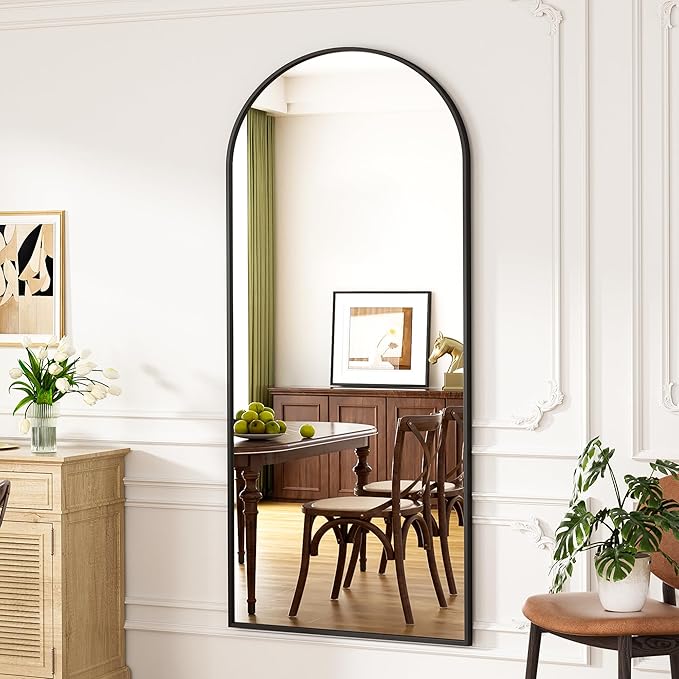Full Length Mirror, Oversized Standing Hanging or Leaning Against Wall Mounted