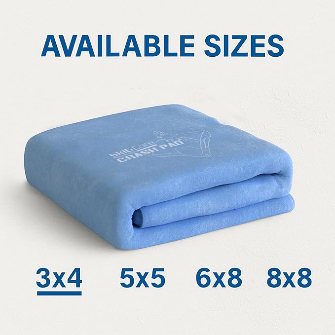 Skil-Care Crash Pad Replacement Cover, Cozy Cloth Fabric, Sensory Pad Cover Only, Soft Durable and Washable Fabric, Available 3'x4' 5'x5' 6'x8' 8'x8' Crash Mats, Cover Only