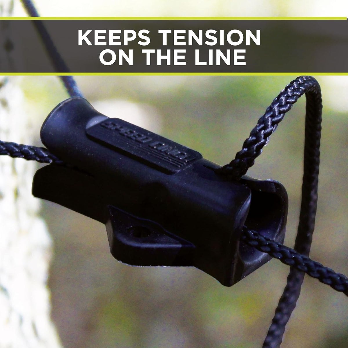 SlotLock Rope Cinch - Versatile Locking Device for Clotheslines & Cargo Management (5-Pack)