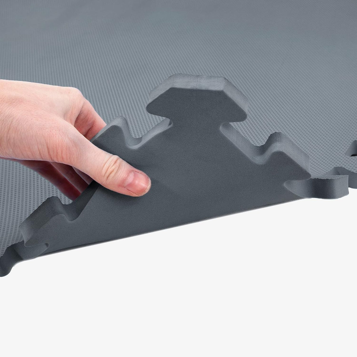 Premium 5/8" Soft Foam Gym Mat - High-Density Interlocking Flooring for Home Gym & Playroom