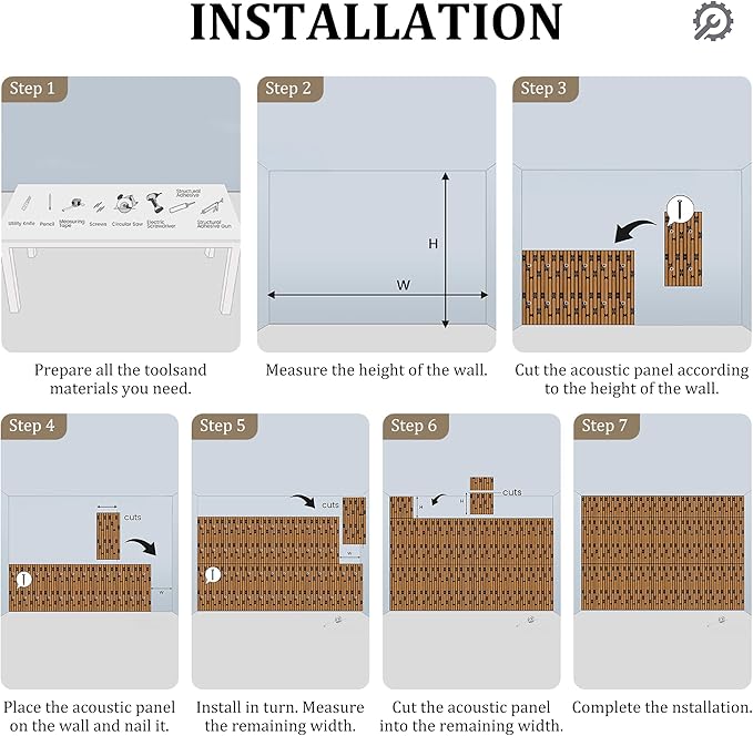 PVC Acoustic Wall Panels, Geometric Sound-Reducing Panels