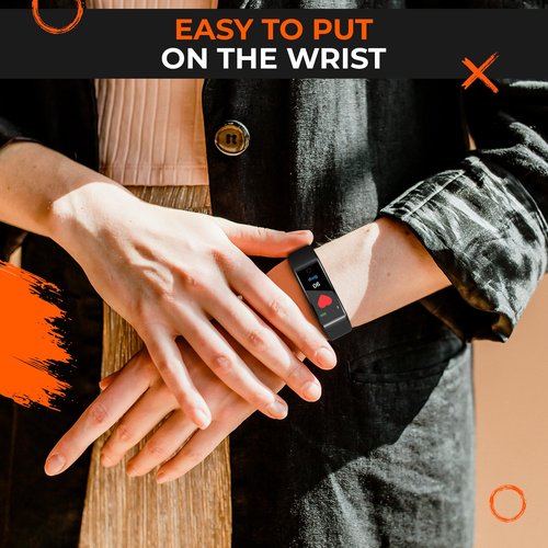 2 Pcs Fitness Tracker Id115plus Hr Replacement Band - Fitness Tracker Wrist Band Fitness Watch Bands Replacement - Fitness Tracker Bands Replacement Smart Watch Replacement Bands Replacement Wristband