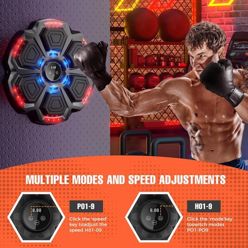 2026 Professional Music Boxing Machine - 9 Intelligent Training Modes & Ultra-Stable Bluetooth Connectivity