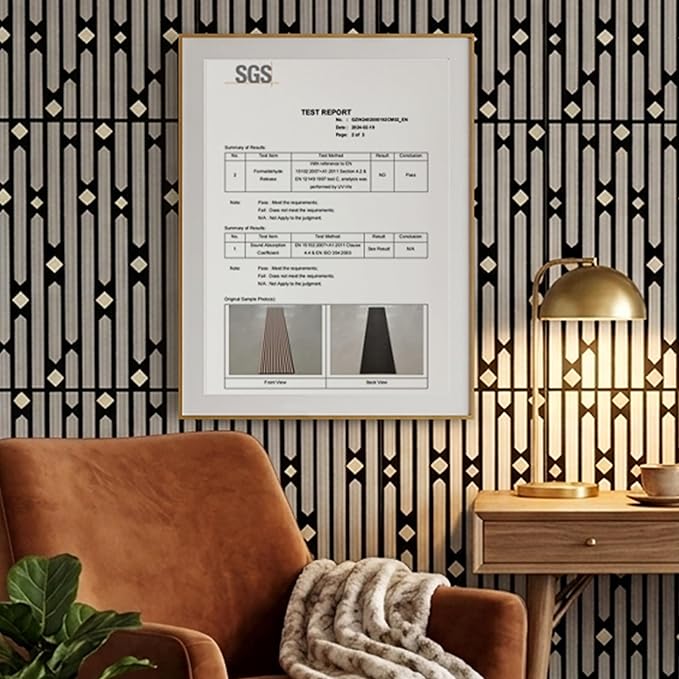 PVC Acoustic Wall Panels, Geometric Sound-Reducing Panels