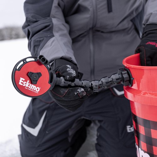 Eskimo® E-Hub Bucket Base (2-Pack), Shelters, Black, Locking Connection, E-Hub System, 44616