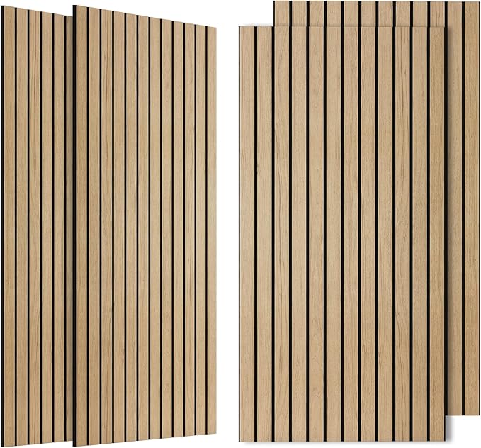 4 Pack Soundproof Wall Panels, Decorative Noise Dampening Panels, Sound Panels