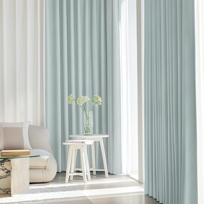 FMFUNCTEX 100% Blackout Curtains