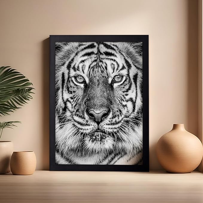 Poster Master Vintage Tiger Face Print