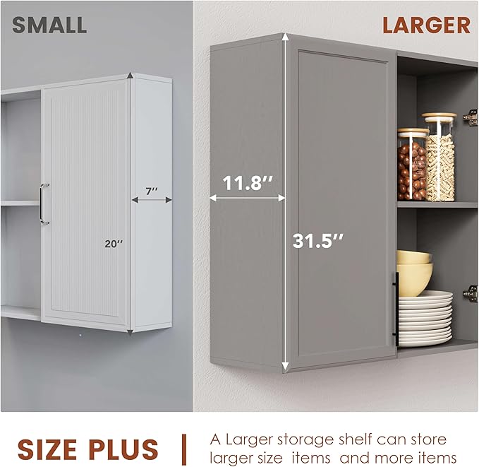 FIMELLO 59" Wall Cabinets for Laundry Room