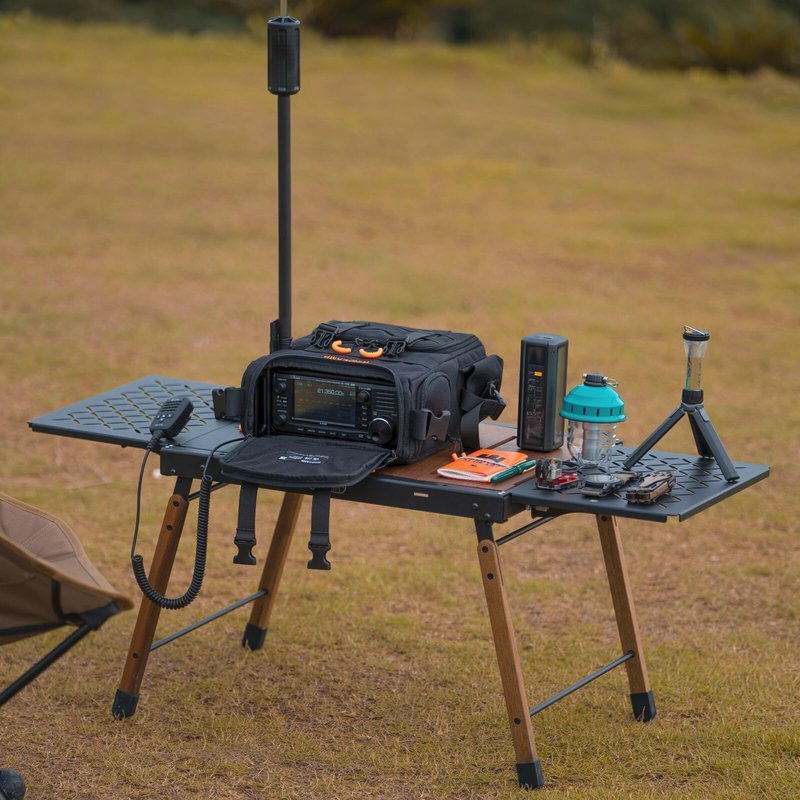 PQIQP WINDCAMP 705 Radio Handbag for ICOM IC-705 FTX-1F Field Pack Compatible with LC-192 GO box Carry Bag Shoulder Bag