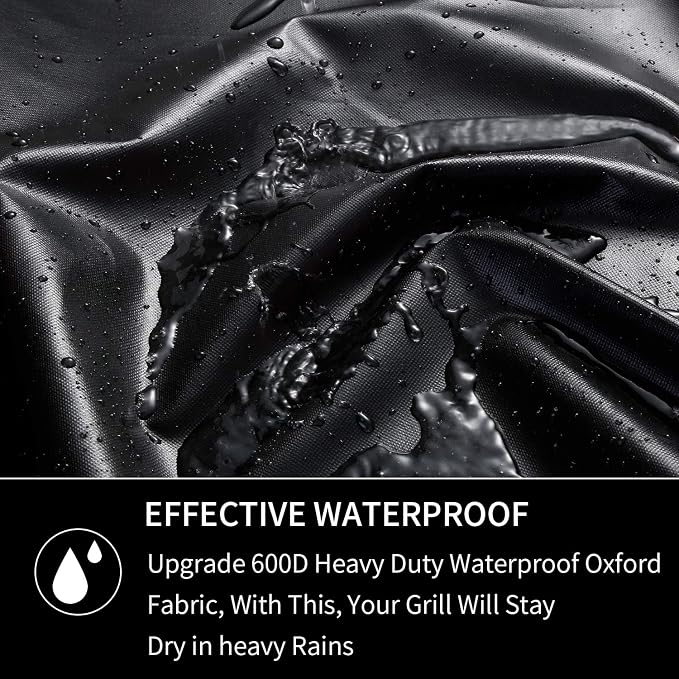 26 Inch Grill Cover for Weber Charcoal Kettle: Heavy Duty Waterproof Grill Cover