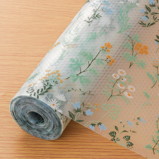 INNOLITES Shelf Liners for Kitchen Cabinets – Drawer Liner Waterproof & Oil-Proof, Non-Adhesive EVA Mat – Durable & Washable – for Shelves, Cupboard, Dresser 17.7" x 78.7"