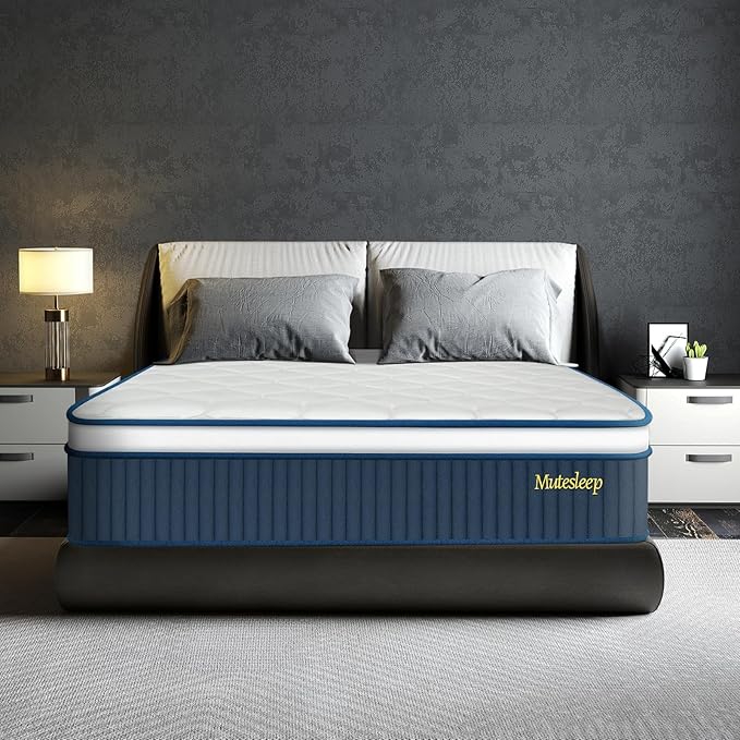 Full Mattress 12 Inch, Hybrid Full Size Mattress in a Box, Gel Full Size Memory Foam Mattress with Pocket Springs, Medium Firm Feel, Edge Support, Cool Sleep, Motion Isolation & Pressure Relief