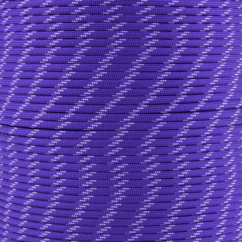 Neon Turquoise Glow in the Dark Paracord - 10 Feet, 100% Nylon with 7 Inner Strands