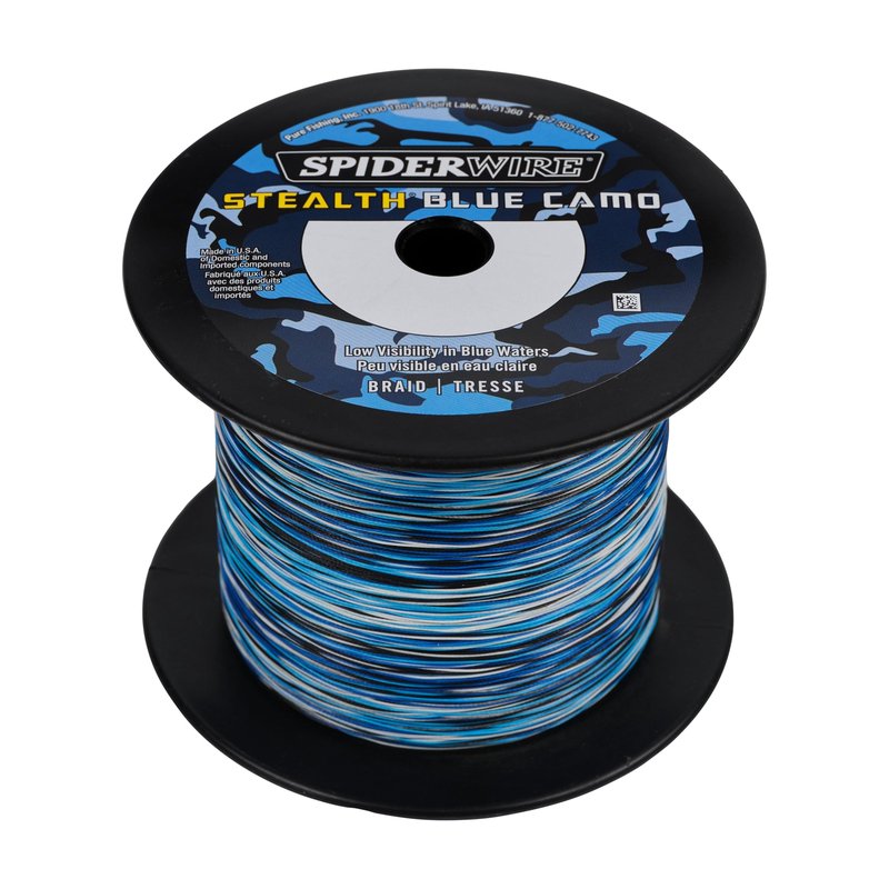 SpiderWire Stealth® Superline, Moss Green, 10lb | 4.5kg, 3000yd | 2743m Braided Fishing Line, Suitable for Freshwater and Saltwater Environments