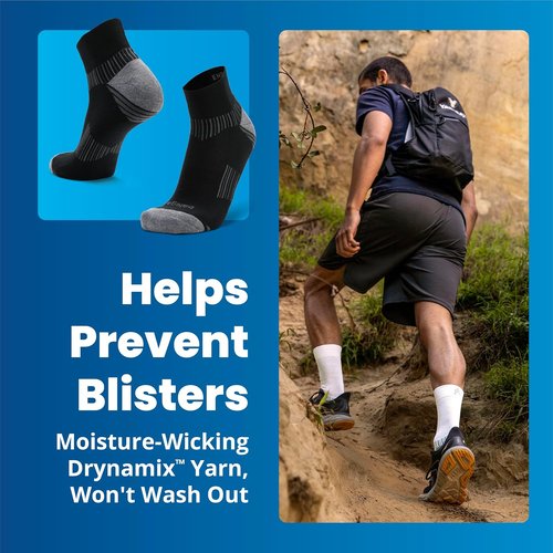 Balega Enduro V-Tech Quarter Socks - Comfortable Fit for Men & Women | 2016 Model (1 Pair)