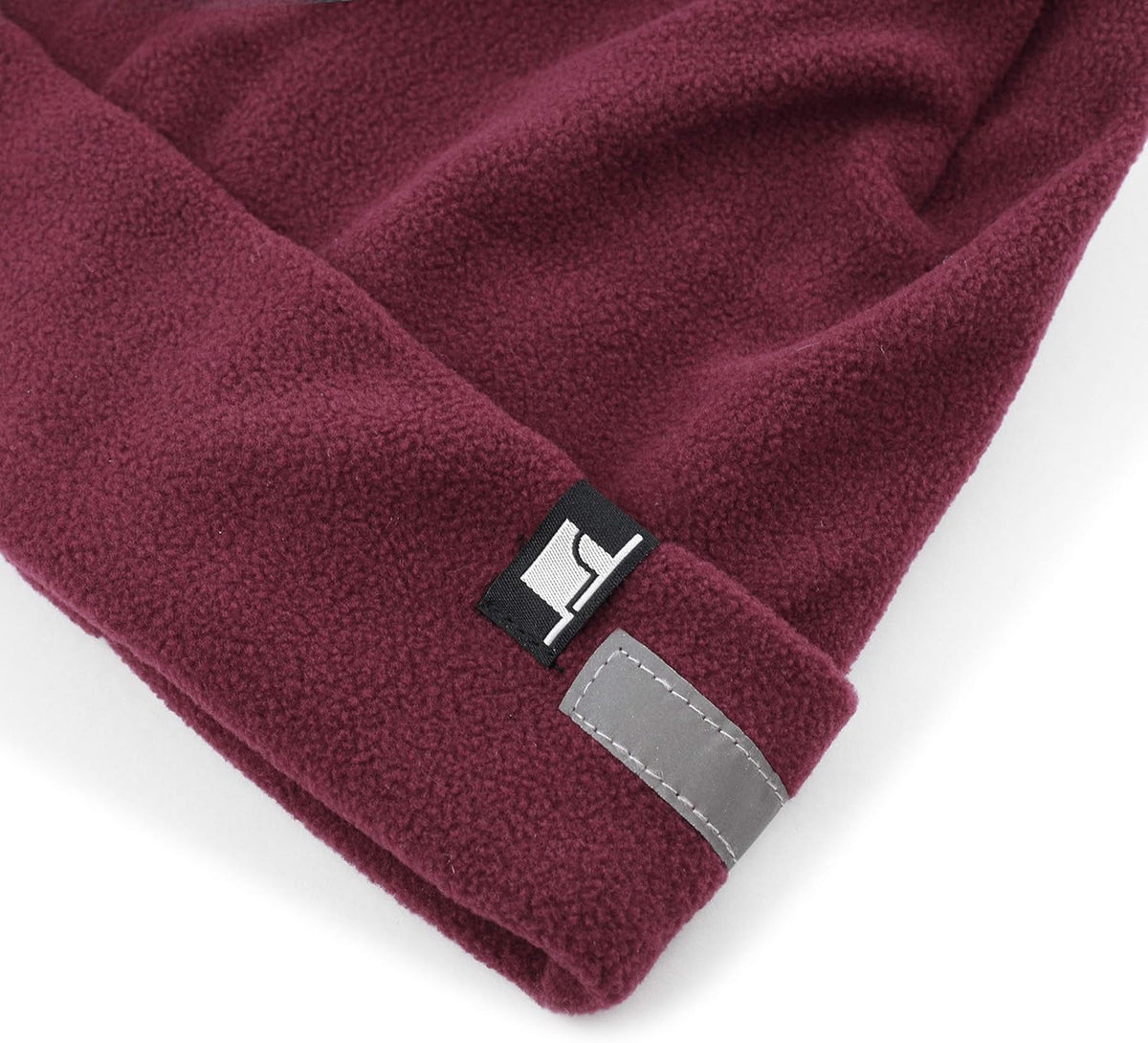 The Hat Depot Fleece Winter Functional Beanie Hat Cold Weather-Reflective Safety for Everyone Performance Stretch